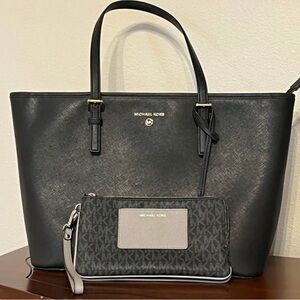 MK Purse and Wallet Set